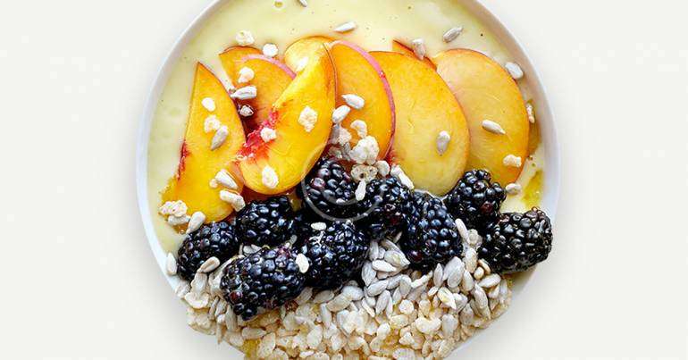 Peach Oatmeal